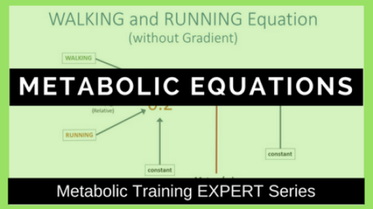 Metabolic Equations